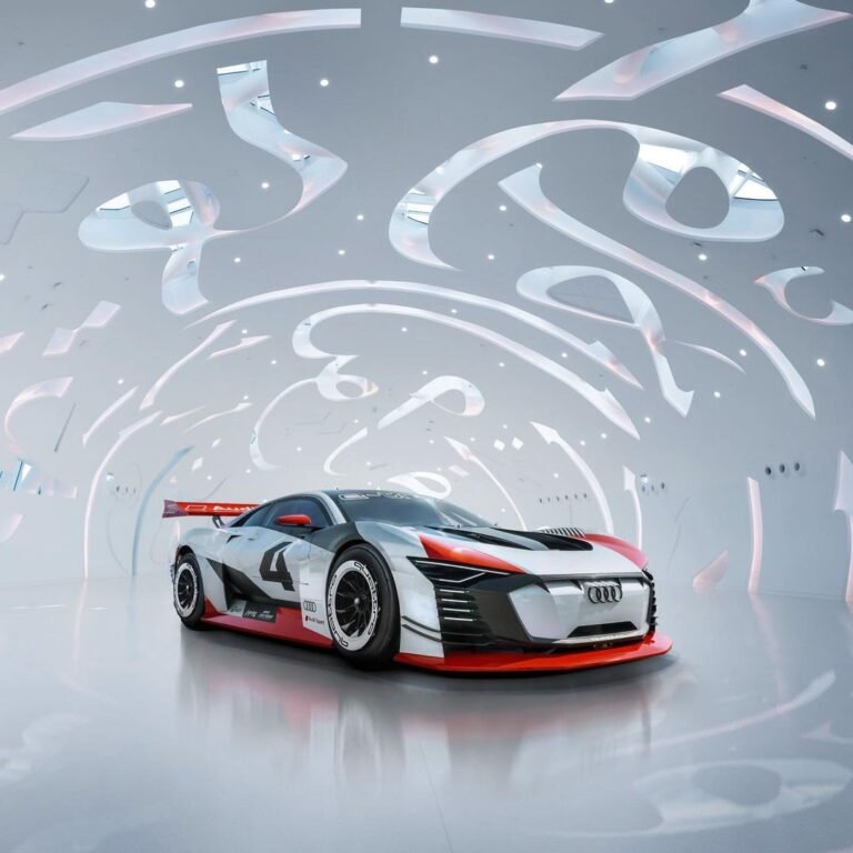 اودي e-tron فيجن غران توريزمو في متحف المستقبل
