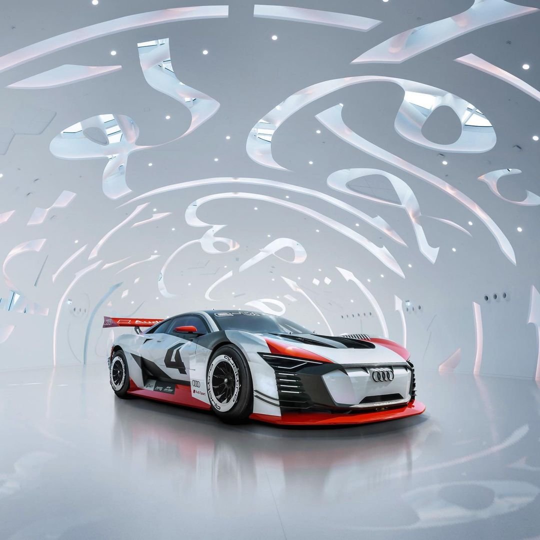   اودي e-tron فيجن غران توريزمو في متحف المستقبل
