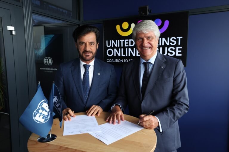 الاتحاد الدولي للسيارات والاتحاد الدولي للدراجات النارية ضد حملة الإساءة عبر الانترنت