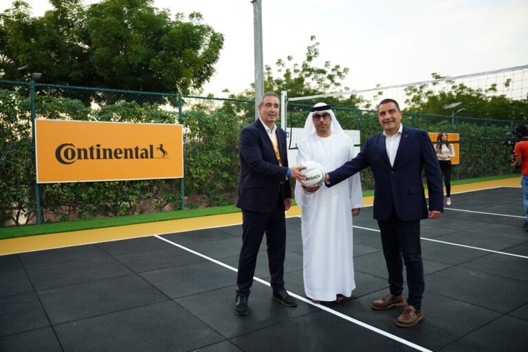 كونتيننتال تتعاون مع بلدية دبي لإنشاء ملعب للكرة الطائرة بمواصَفات مستدامة