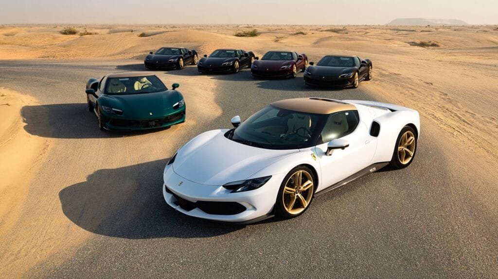 Ferrari Marks 30 Years in the Middle East Ferrari Marks 30 Years in the Middle East