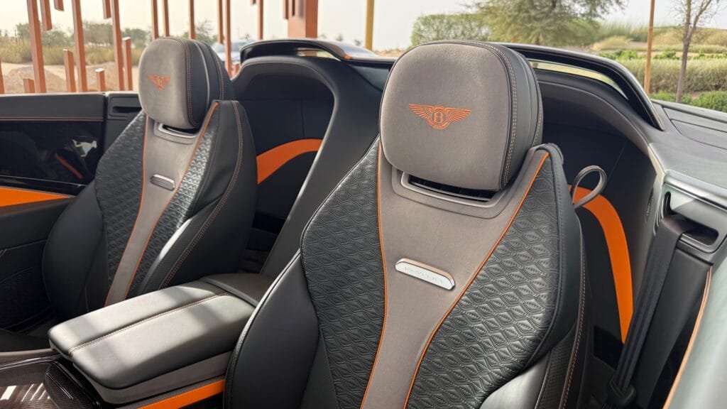 Bentley Batur interior