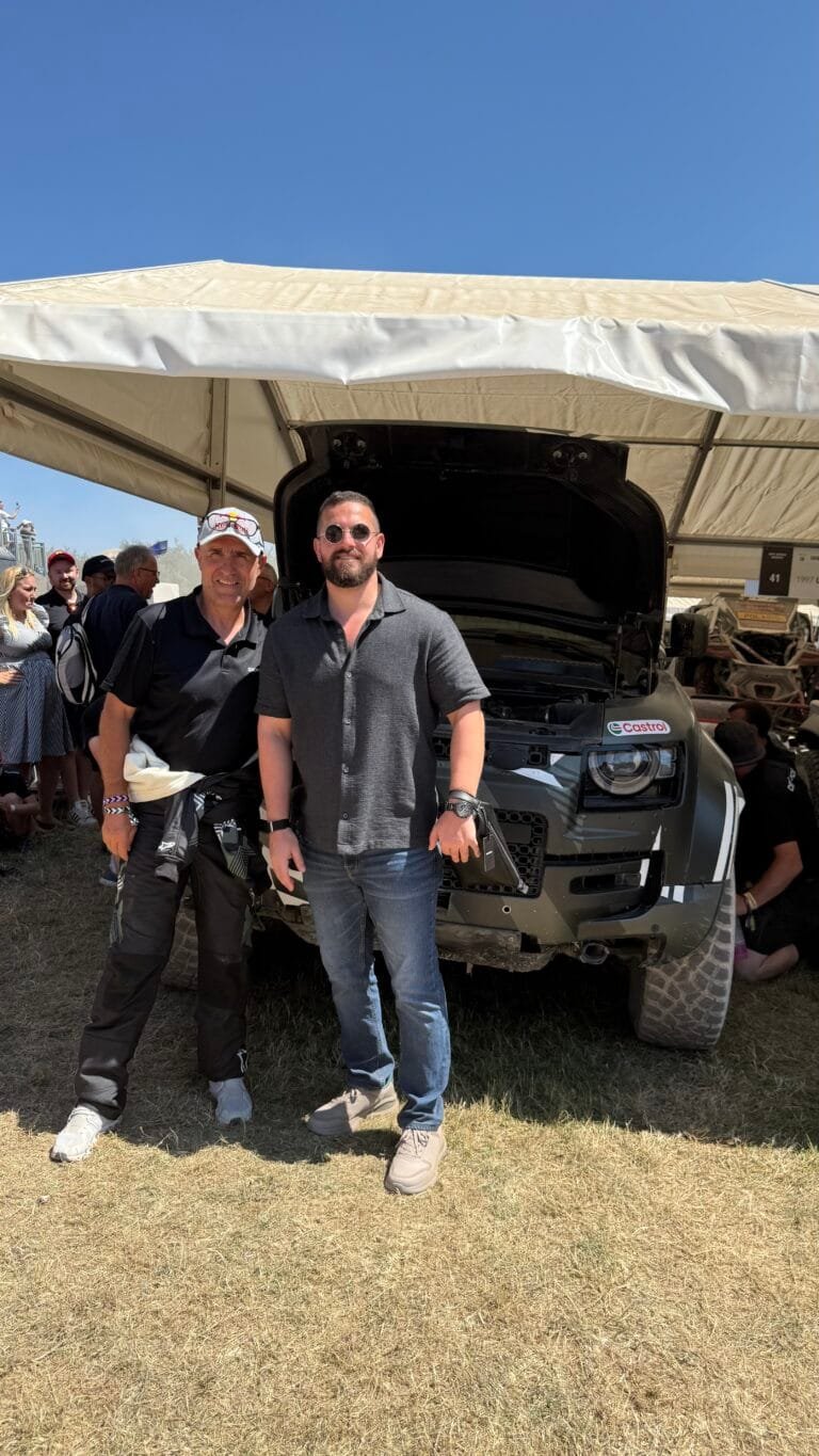Defender Dakar Shines at Goodwood 2025