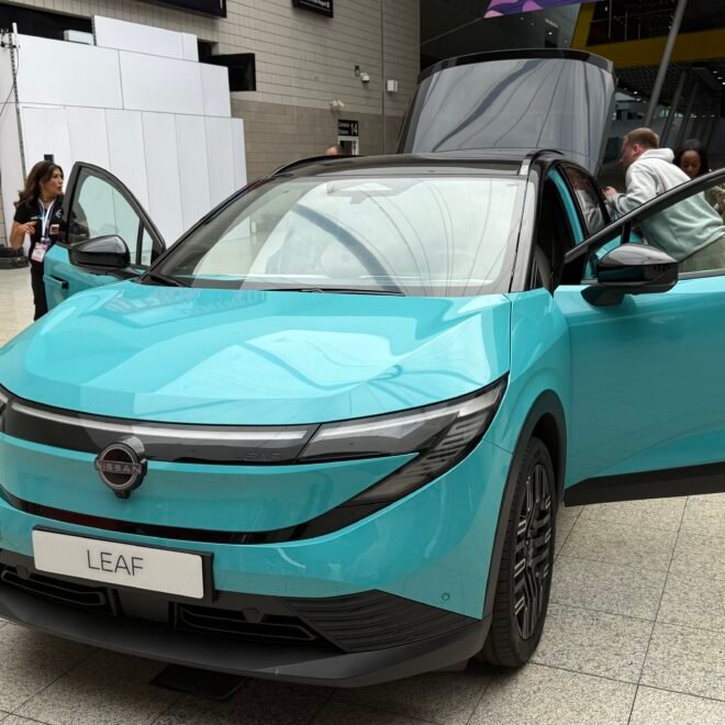 Nissan Leaf Turns Into a Mobile DJ Booth at Formula E