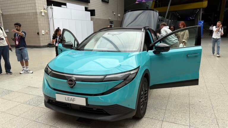 Nissan Leaf Turns Into a Mobile DJ Booth at Formula E
