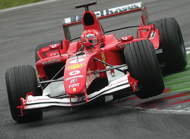 فيراري F2004: الرعب الأحمر