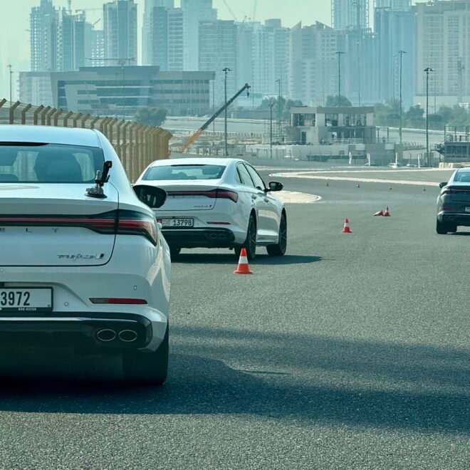 Geely Preface Impresses at Dubai Autodrome Test Drive