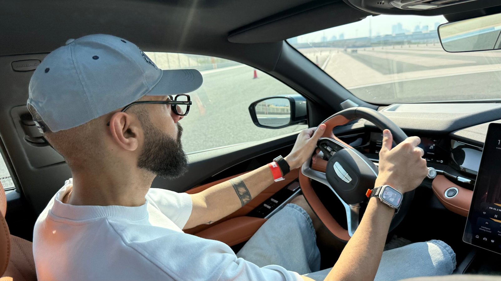 Geely Preface Impresses at Dubai Autodrome Test Drive