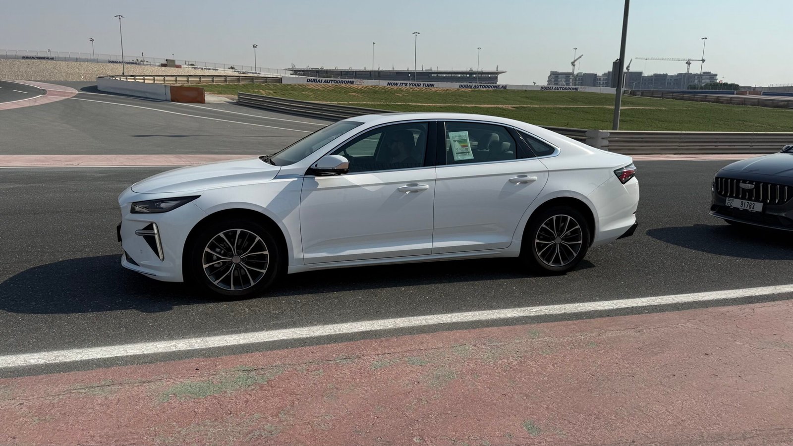 Geely Preface Impresses at Dubai Autodrome Test Drive