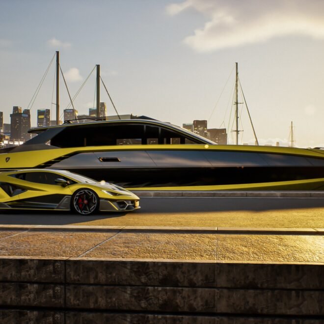Lamborghini launches Tecnomar 101FT yacht