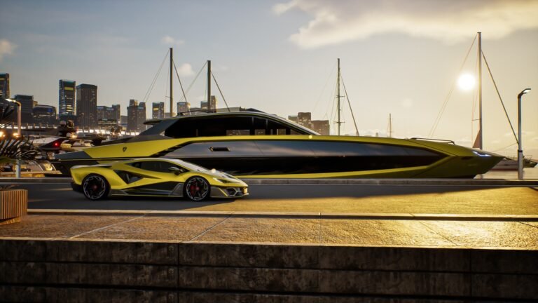 Lamborghini launches Tecnomar 101FT yacht