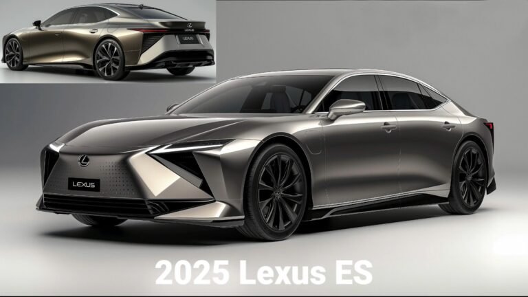 Lexus Unveils the 2026 ES: A Futuristic Electric Luxury Sedan