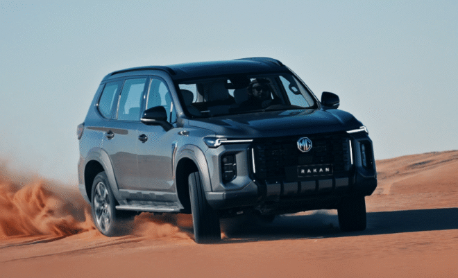 ام جي راكان أول سيارة تحمل اسماً عربياً رسمياً وأول 4×4 حقيقية للعلامة في الشرق الأوسط