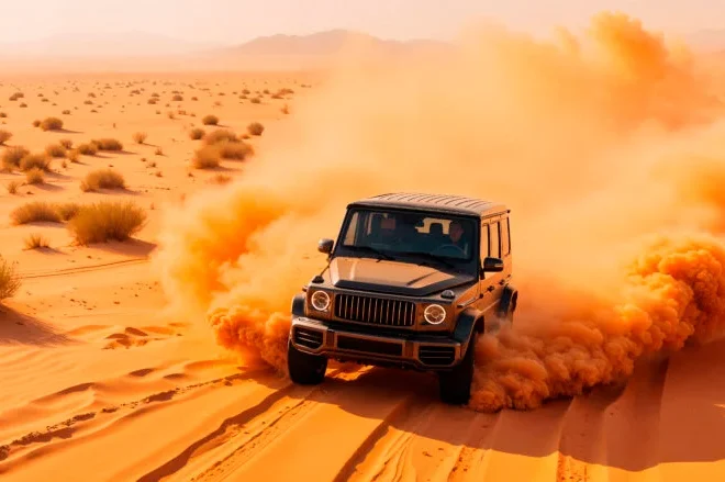 القيادة في الصحراء مقابل الطرق الجبلية: وجهان لتجربة القيادة في الإمارات