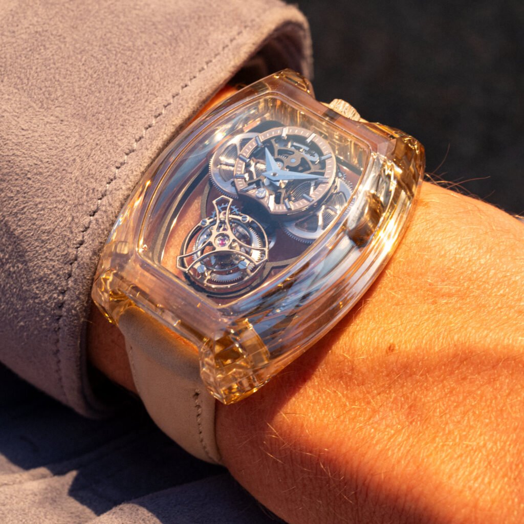 ساعة ArtyA Moissanite Curvy Tourbillon الفاخرة