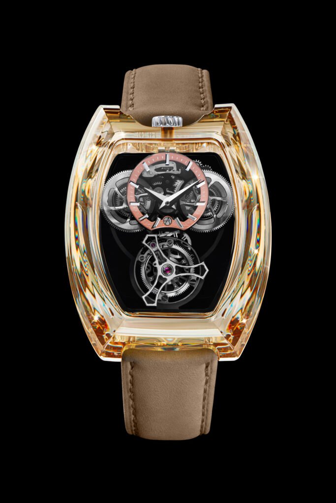 ساعة ArtyA Moissanite Curvy Tourbillon الفاخرة