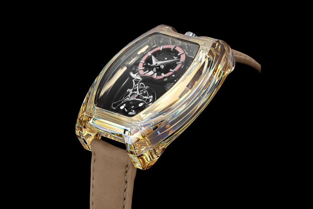 ساعة ArtyA Moissanite Curvy Tourbillon الفاخرة