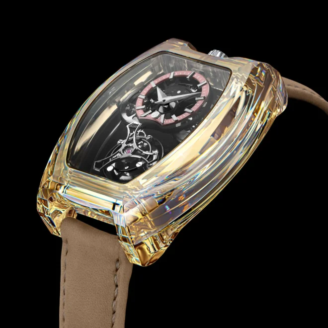 ساعة ArtyA Moissanite Curvy Tourbillon الفاخرة