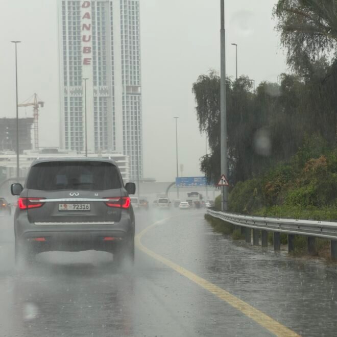 Dubai traffic fines you need to know when driving in the rain