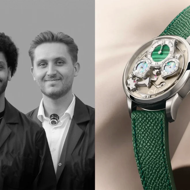 جائزة Louis Vuitton للساعات الثنائي الفرنسي