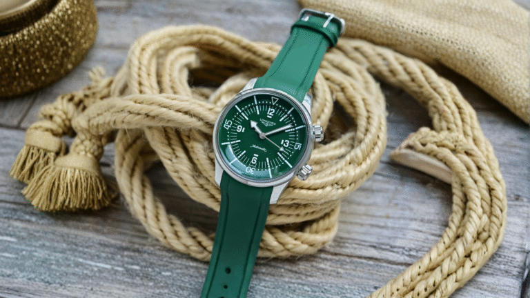 ساعة Longines Legend Diver الجديدة باللون الأخضر