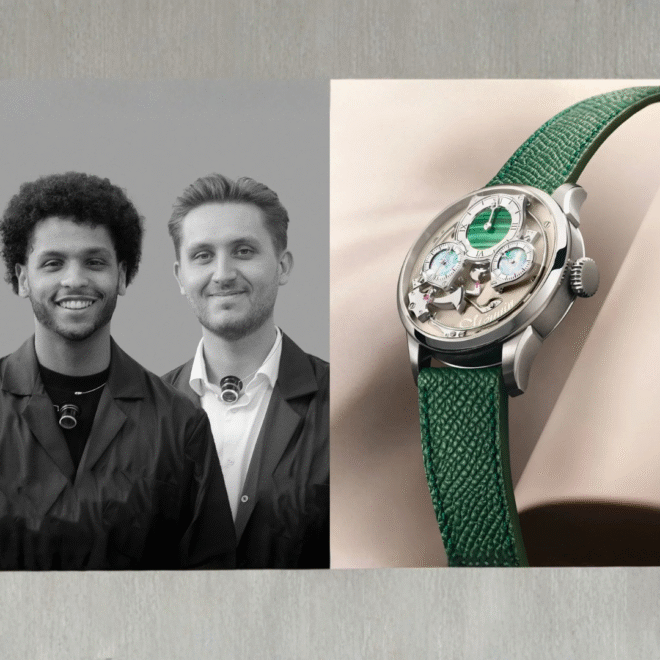 جائزة Louis Vuitton للساعات الثنائي الفرنسي