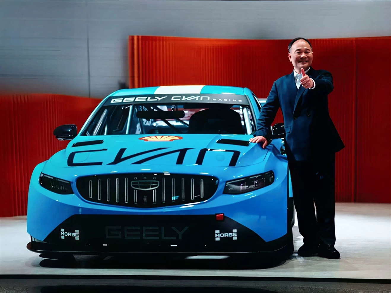 Geely at Berlin auto china