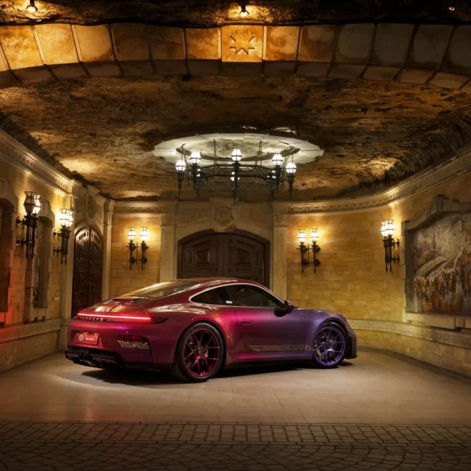 بورشه 911 GT3 توورينغ مولدوفا: شجرة الحياة الذهبية