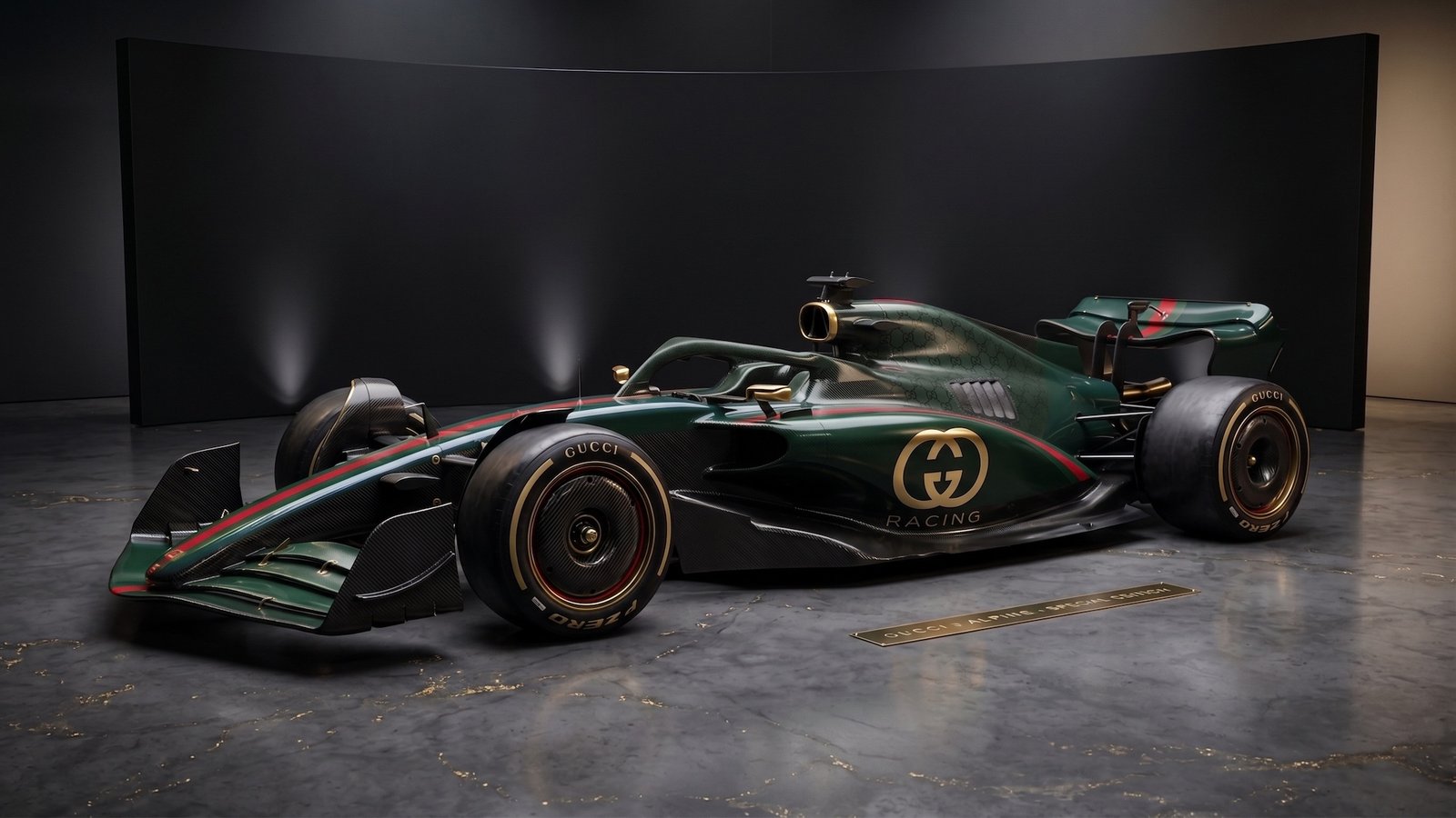 ألباين F1 وغوتشي