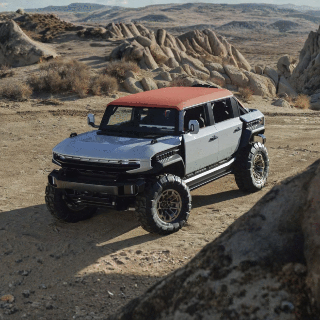 GMC Hummer HX Concept: مغامرة برية بلا حدود