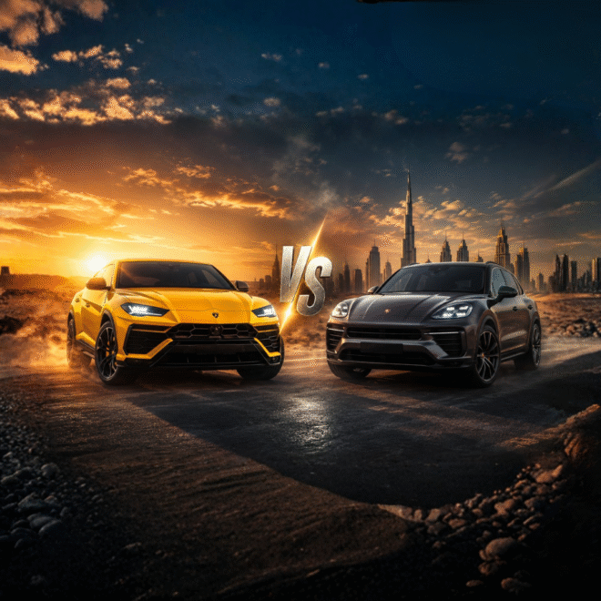 Lamborghini Urus vs Porsche Cayenne Turbo Electric