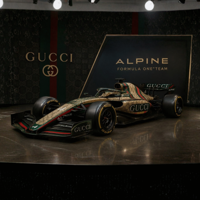 ألباين F1 وغوتشي: التأخر بأناقة استراتيجية جديدة
