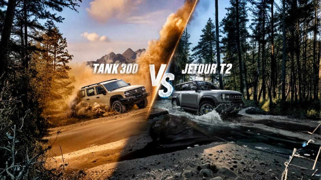 Tank 300 vs Jetour T2