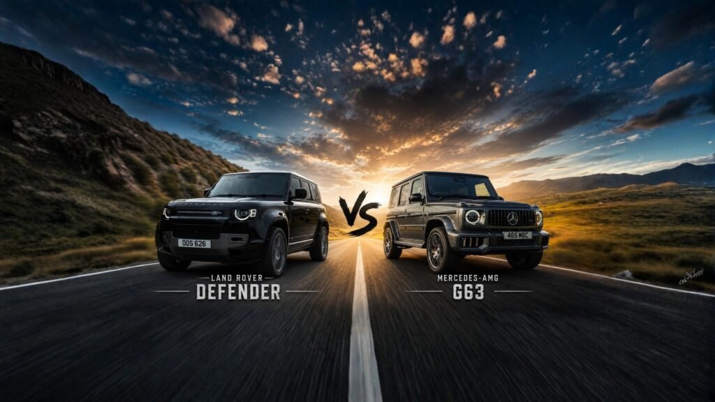 Mercedes-AMG G63 vs Land Rover Defender V8
