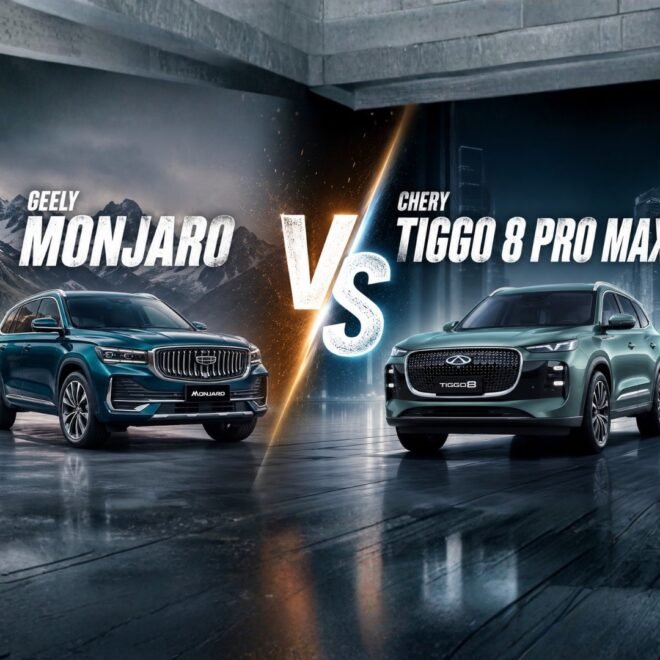 Geely Monjaro vs Chery Tiggo 8 Pro Max