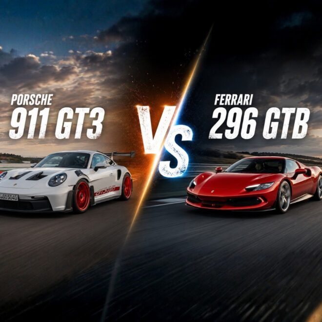 بورشه 911 GT3 ضد فيراري 296 GTB