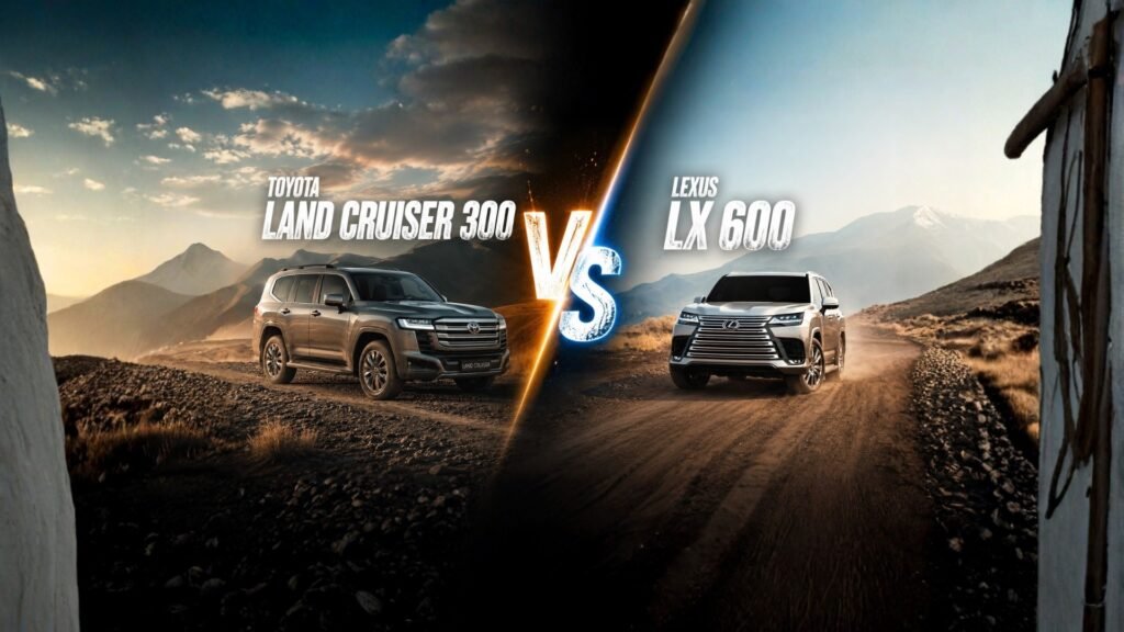 Toyota Land Cruiser 300 vs Lexus LX 600
